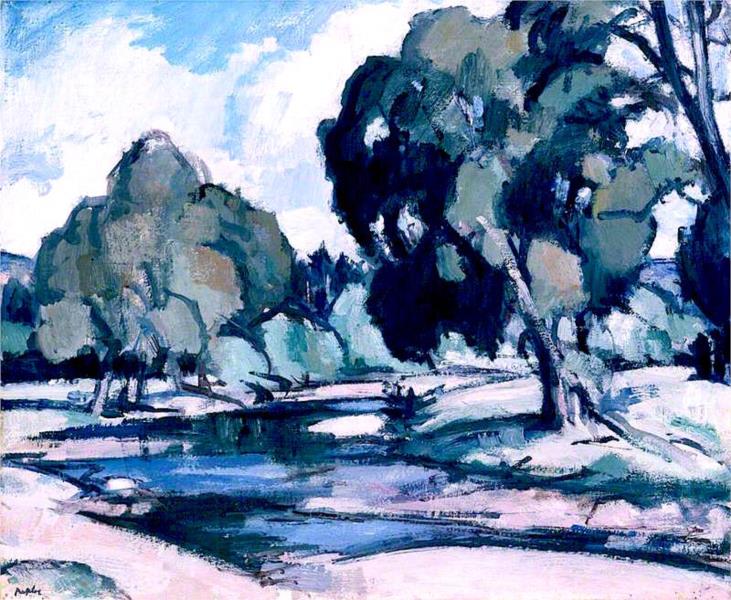 River 1933, 1933 - Samuel Peploe