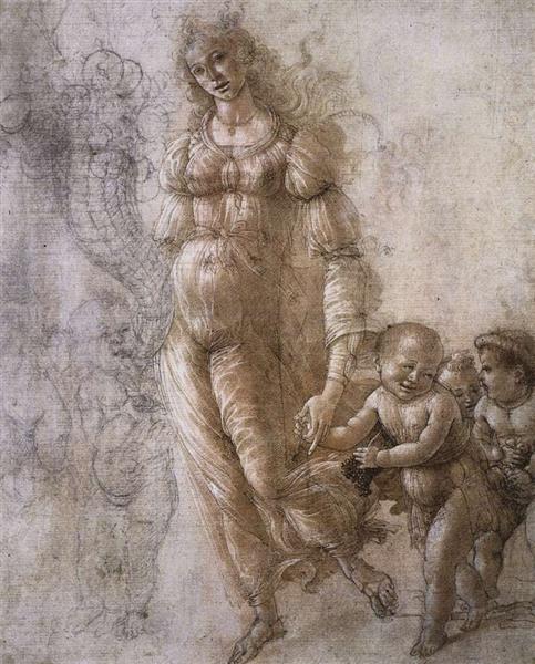 Allegory of Abundance, 1480 - 1485 - Sandro Botticelli
