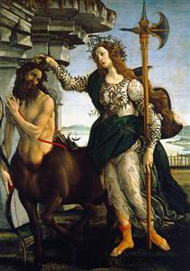 Palas y el Centauro - Sandro Botticelli