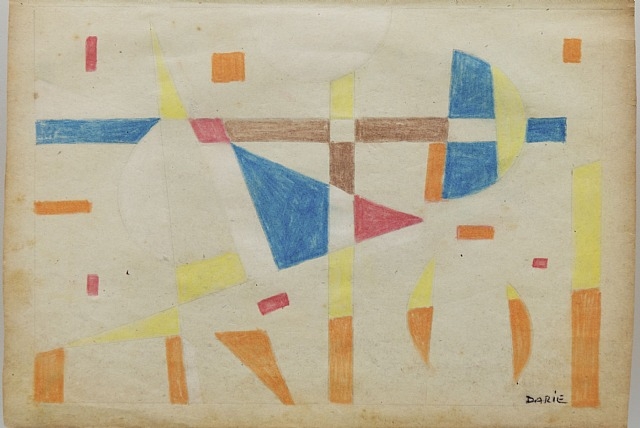 Composicion Concreta, 1959 - Sandu Darie