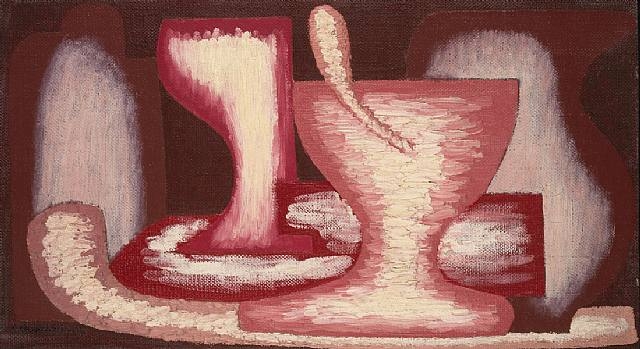 Red Still Life N2, 1926 - Serge Charchoune