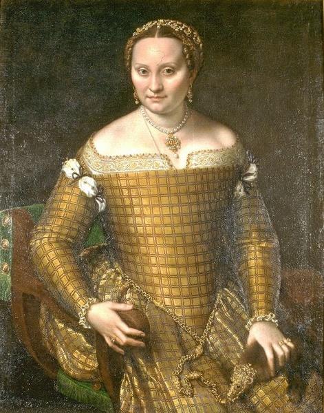 Portrait of Bianca Ponzoni Anguissola, the artist's mother, 1557 - Софонисба Ангиссола