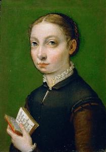 Self-portrait - Sofonisba Anguissola