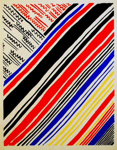 Composition 11, c.1930 - Sonia Delaunay-Terk