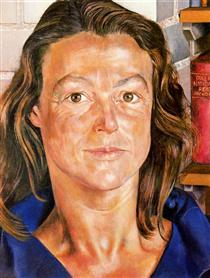 Portrait of Sybyl Williams - Stanley Spencer