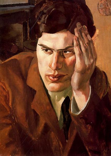 Portrait of Richar Carline, 1923 - Стэнли Спенсер
