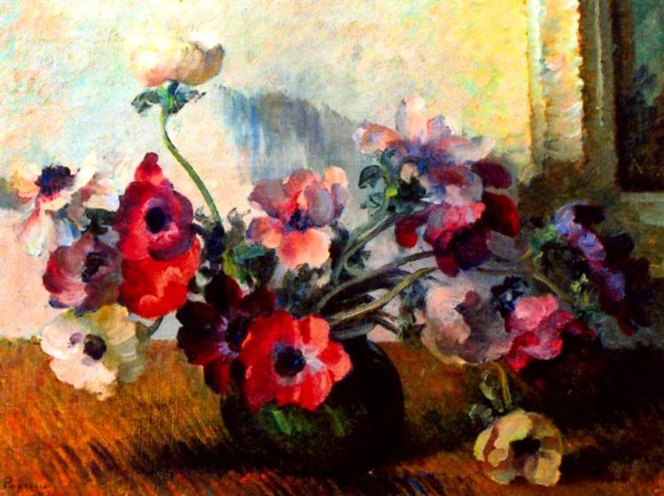 Still Life with Flowers - Stefan Popescu
