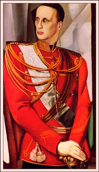 Портрет великого князя Гавриила Константиновича, 1927 - Тамара де Лемпицка