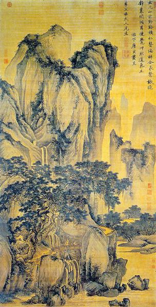 Sound of Pines on a Mountain Path, 1516 - Тан Инь