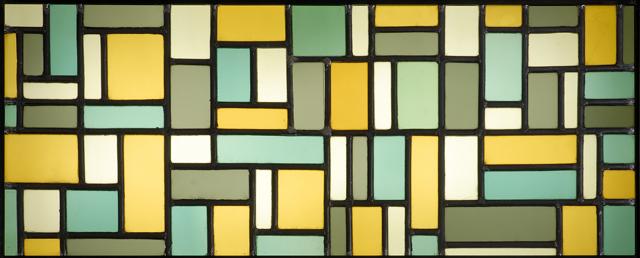 Stained glass composition VIII - Theo van Doesburg
