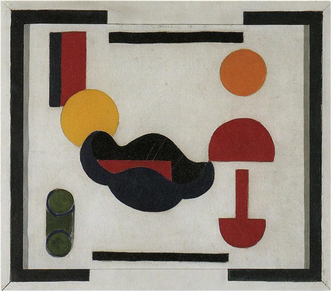Still Life (Composition V), 1916 - Theo van Doesburg
