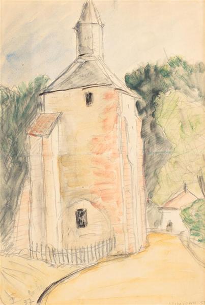 Eglise de Mimizan, 1937 - Теодор Палладі