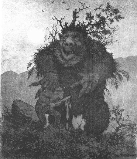 Forest Troll - Skogtrold - Theodor Severin Kittelsen