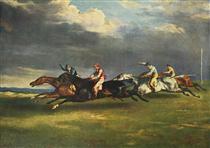 The Epsom Derby - Théodore Géricault