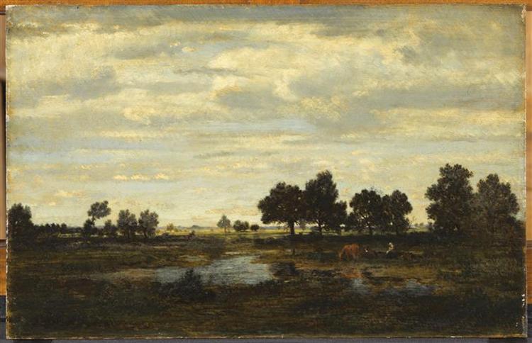 Landscape - Théodore Rousseau