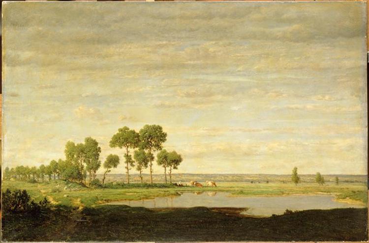 Spring, 1852 - Теодор Руссо