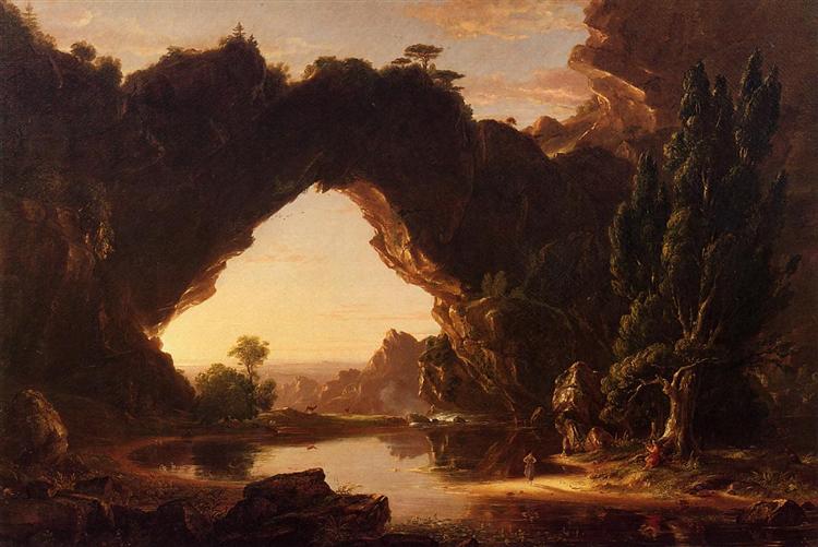 An Evening In Arcadia 1843 Thomas Cole
