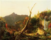 Autumn Landscape (Mount Chocorua) - Thomas Cole
