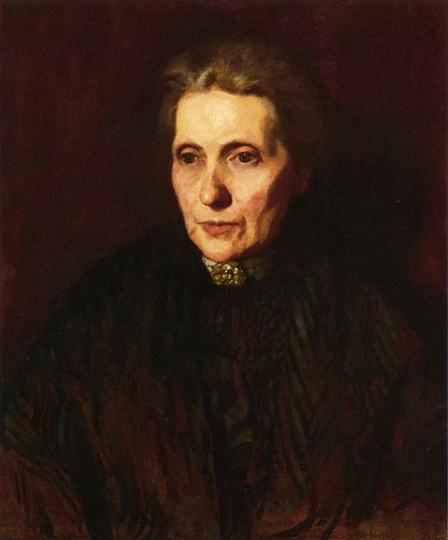Portrait of a Woman, c.1894 - 1900 - Томас Икинс