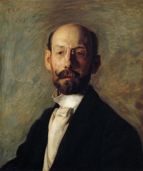 Portrait of Frank B. A. Linton, 1904 - Томас Икинс
