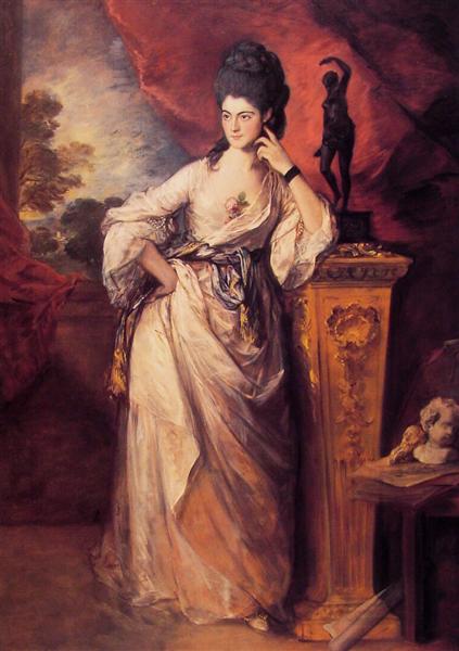 Lady Ligonier, 1770 - Томас Гейнсборо