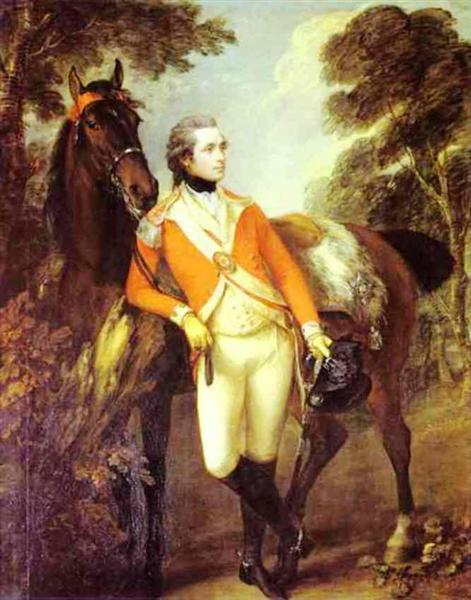 Portrait of John Hayes St. Leger, 1782 - Thomas Gainsborough
