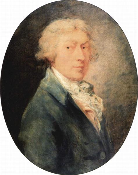 Self Portrait, 1787 - 根茲巴羅