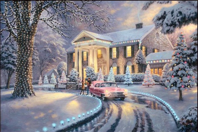 Graceland Christmas, 2008 - Thomas Kinkade