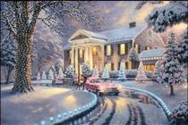 Graceland Christmas - Thomas Kinkade