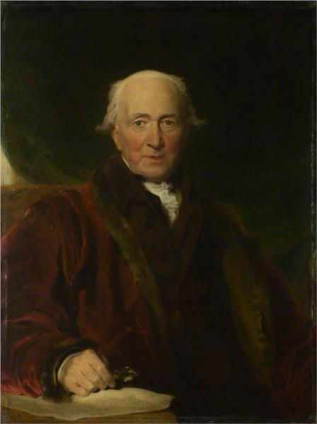 John Julius Angerstein, Aged over 80, 1824 - Thomas Lawrence