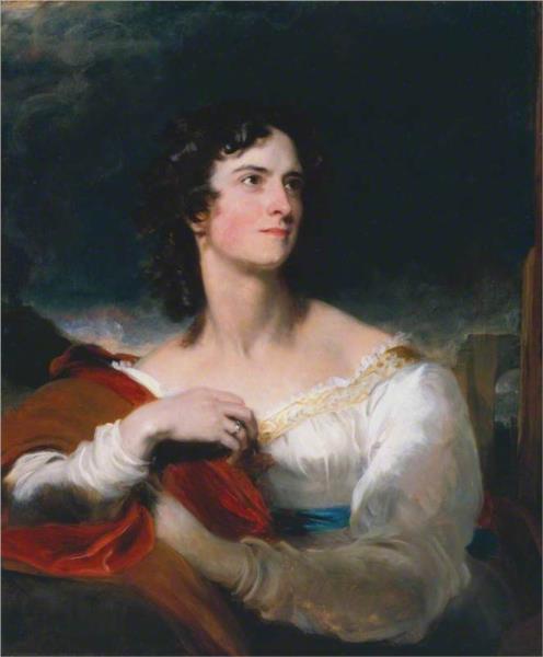 Miss Caroline Fry, 1827 - 托马斯·劳伦斯