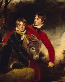 The Masters Pattison. William Henry Ebenezer Pattison, and His Brother Jacob Howell Pattison - Thomas Lawrence