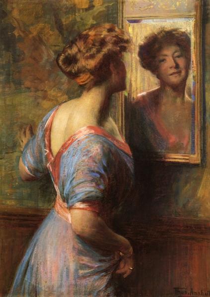 A Passing Glance, 1900 - Томас Поллок Аншутц