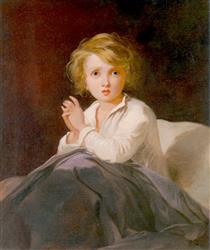 Child in Bed - Thomas Sully