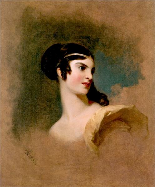 Fanny Kemble as Julia in the Hunchback, 1833 - Thomas Sully