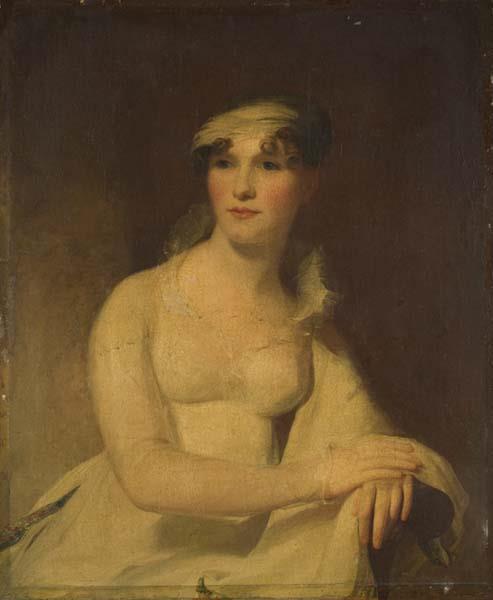 Portrait of Mrs. Benjamin Wiggin (Charlotte Fowle), 1815 - Томас Салли
