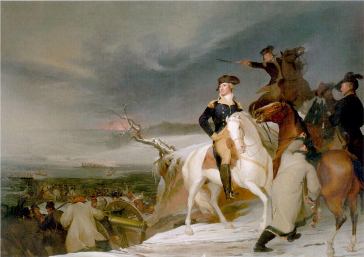 The Passage of the Delaware, 1819 - Thomas Sully