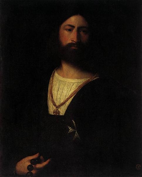 A Knight of Malta, 1510 - 1515 - Tiziano