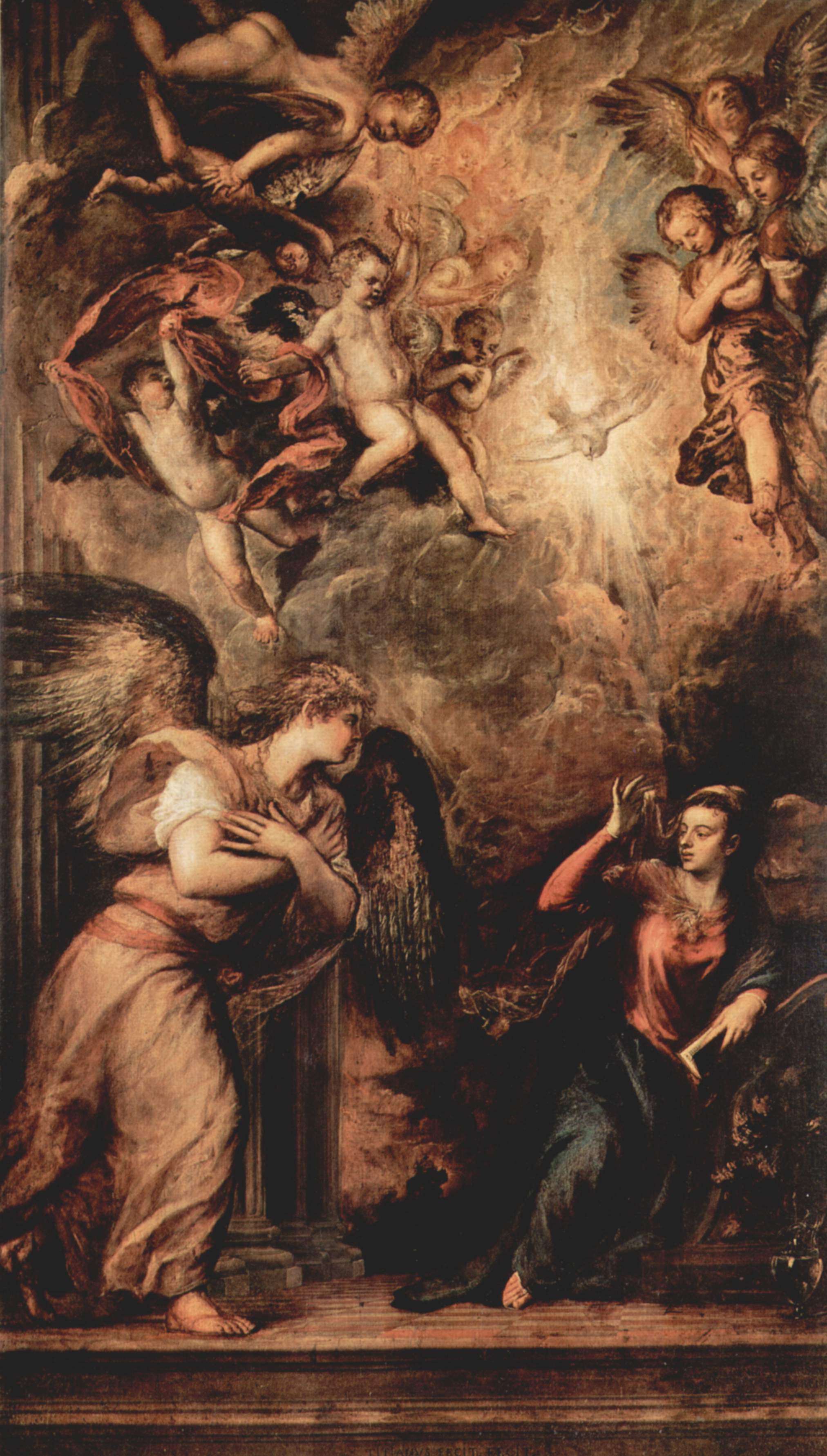 Titian, Madonna with Saints and members of the Pesaro 