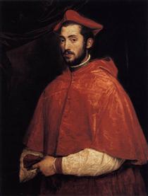 Cardinal Alessandro Farnese - Titian