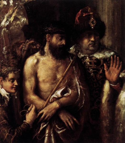 Mocking of Christ, 1570 - 1575 - Tizian