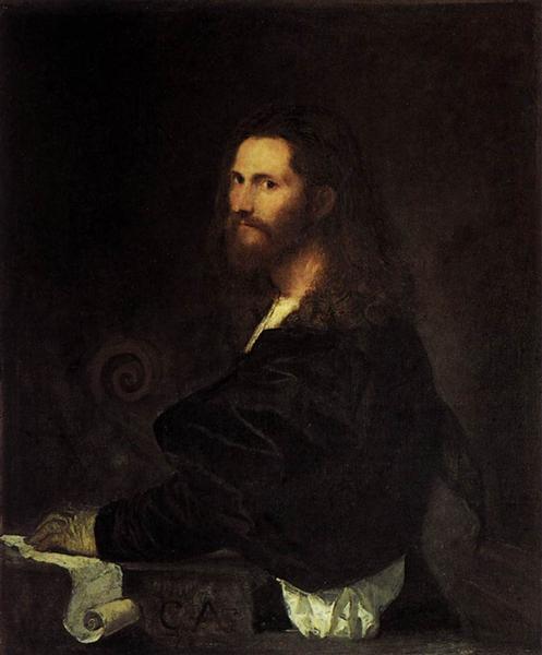 Portrait of a Musician, c.1515 - Titian