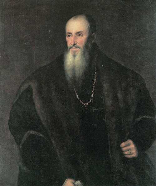 Portrait of Nicolas Perrenot of Granvelle, c.1548 - Тициан