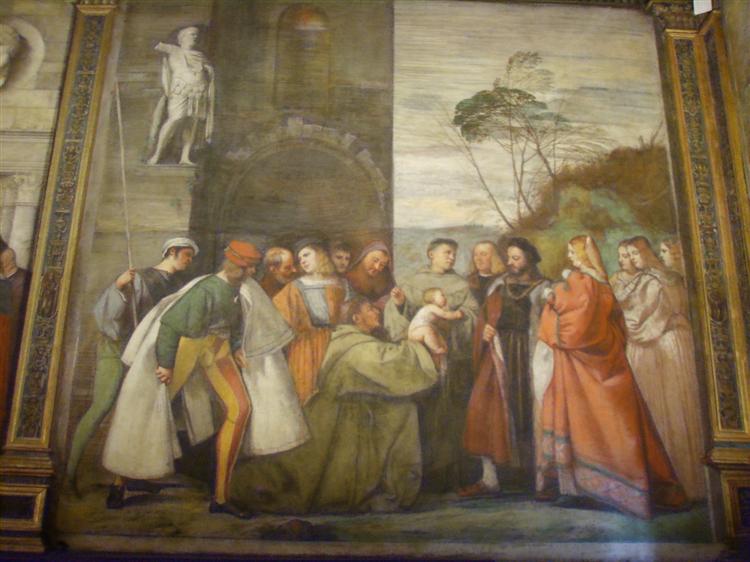 Saint Anthony, 1511 - Тиціан