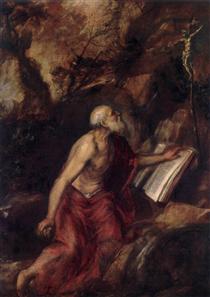 St Jerome - Tizian
