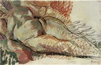 Simultaneous Nude - Umberto Boccioni