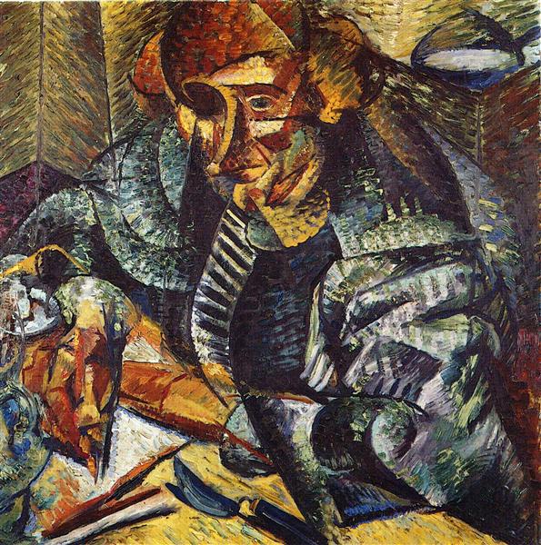 The antigraceful, 1912 - Умберто Боччони