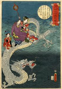 The Dragon - Утагава Кунисада II