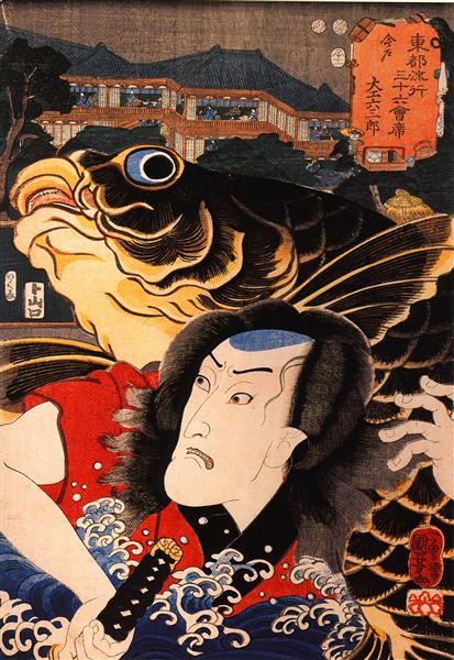The actor - Utagawa Kuniyoshi