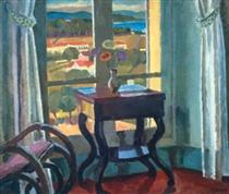 Interior with a Table - Vanessa Bell